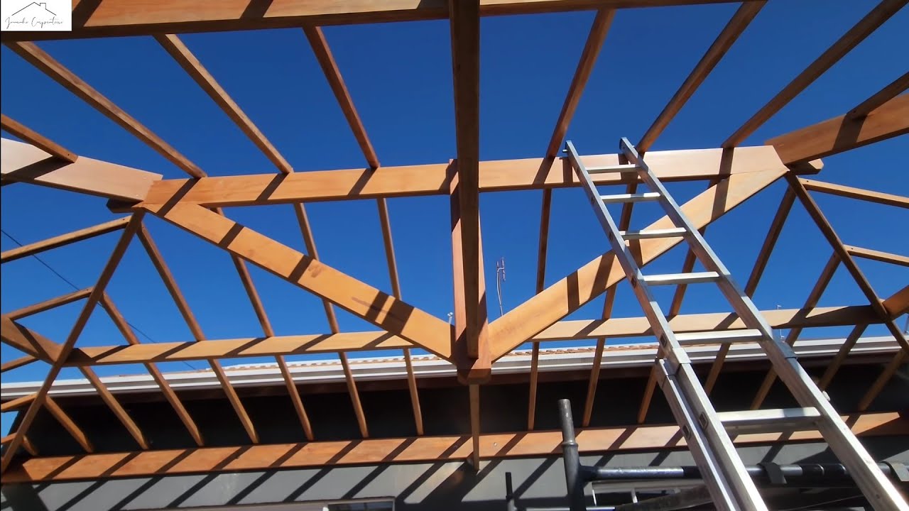 TELHADO DE GARAGEM, MELHOR PROJETO EM 2022 😁😁😁