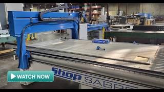 Lot 1700 - 2025 5' X 8' SHOPSABRE IS-408 INDUSTRIAL CNC ROUTER - TOOL CHANGER, 24K RPM