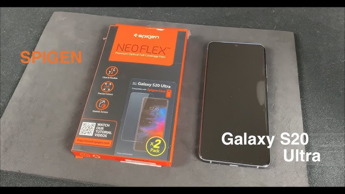 Samsung Galaxy S8 Plus Spigen Neo Flex Screen Protector Review