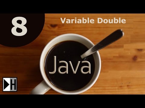 The double Variable in Java [Java NetBeans Course] [8/33]