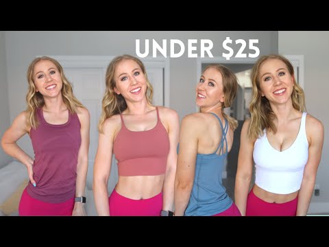 Testing Amazon Activewear Tops Under $25!