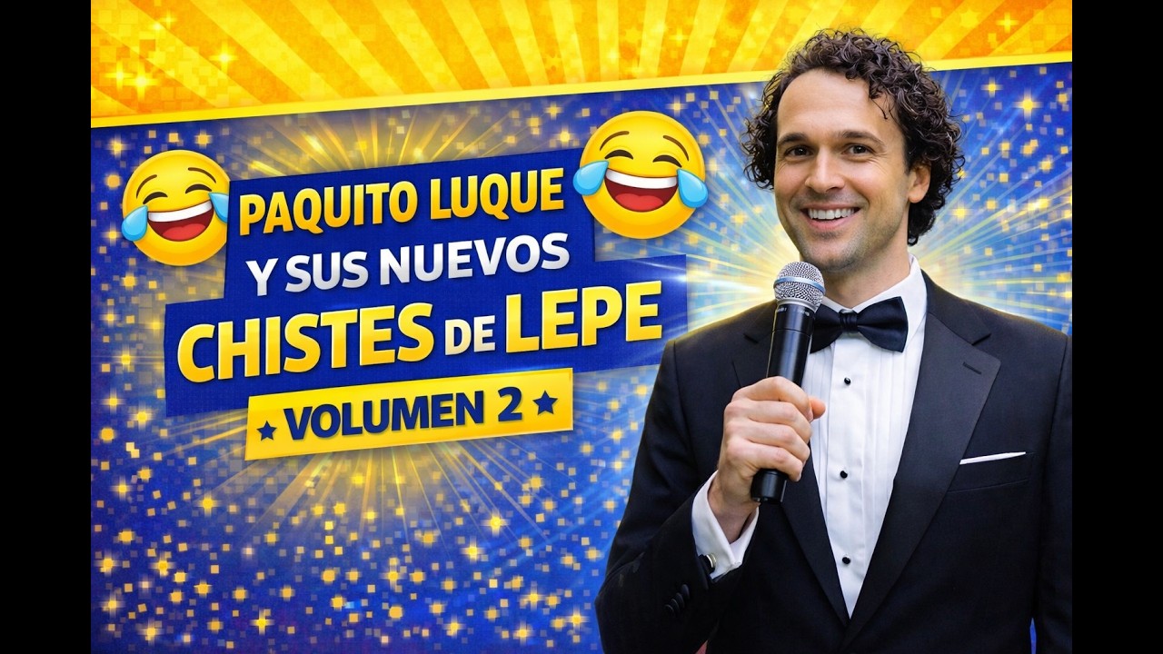 PAQUITO LUQUE 😂 CHISTES DE LEPE Vol.2 | LOS MÁS DIVERTIDOS DEL AÑO | ¡NO PODRÁS PARAR DE REÍR! 🤣