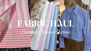 Fabric Haul | Possible Garments To Be Made