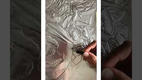 Metal Embossing For beginners: Metal embossing process