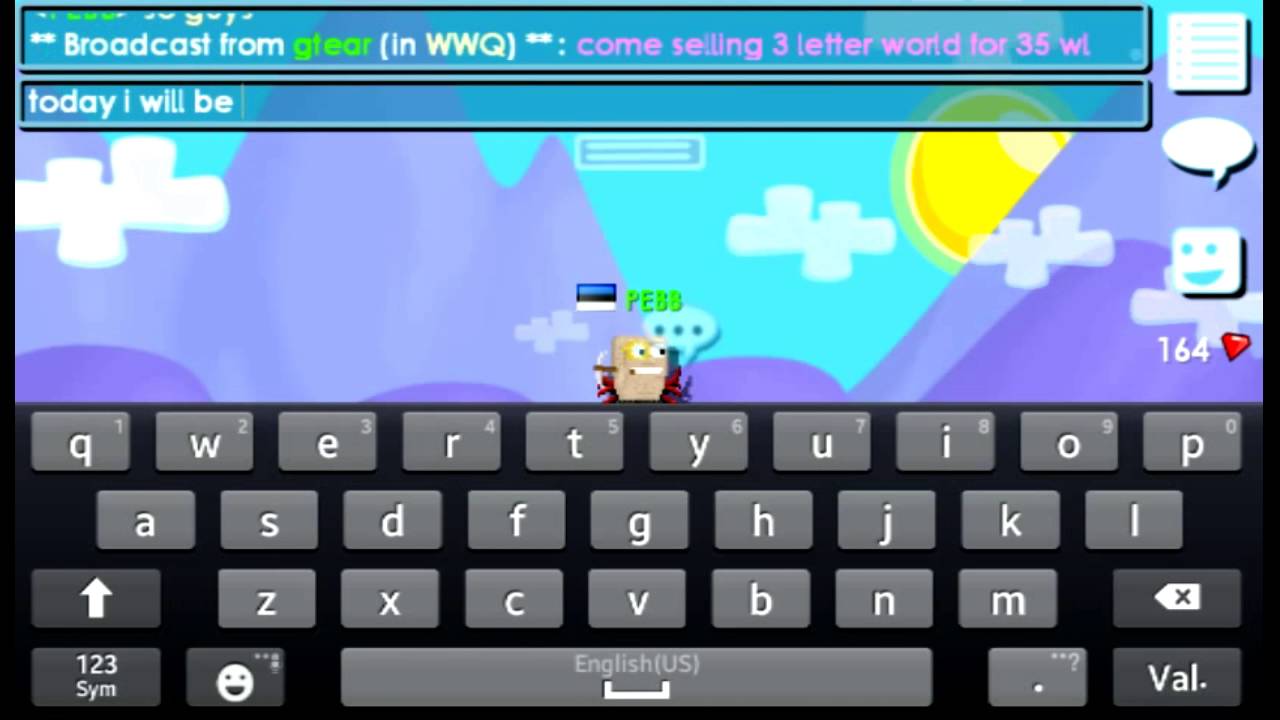 HOW TO WRITE COLORFULLY IN COLORS GROWTOPIA YouTube