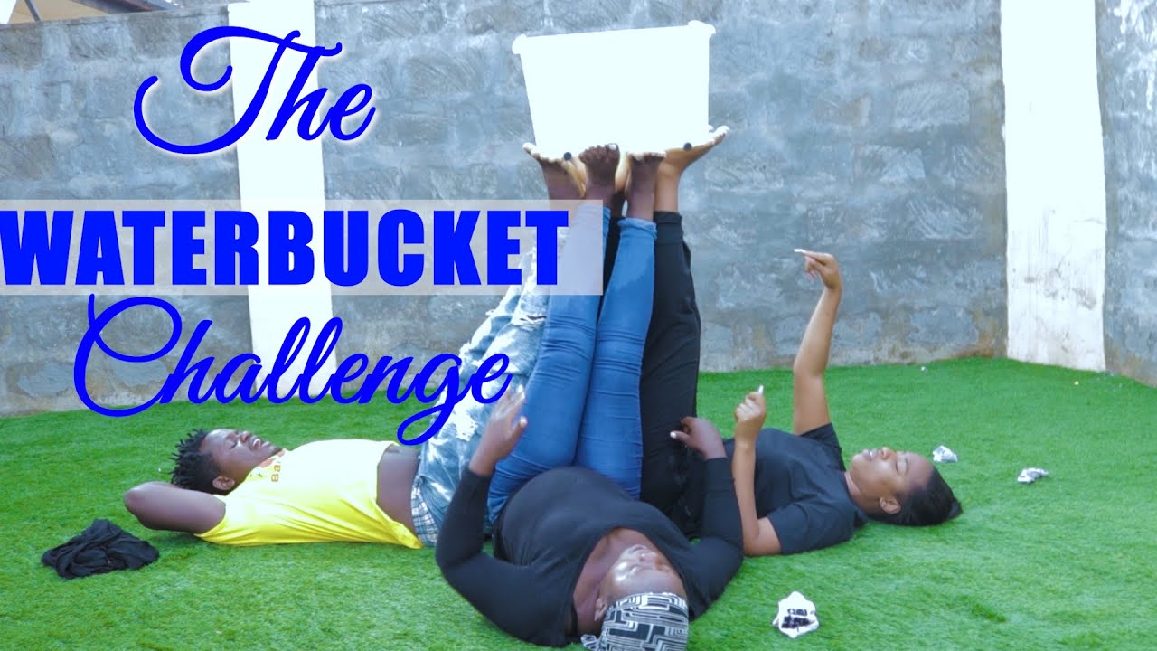 HILLARIOUS 😂😂😂 THE WATER BUCKET CHALLENGE || DIANA  BAHATI