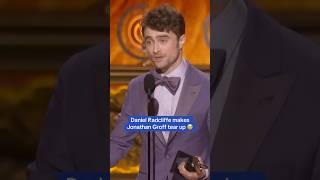 Daniel Radcliffe made Jonathan Groff sob at the 2024 #TonyAwards π₯Ή
Watch the @tonyawards this Sunday on CBS & streaming on @paramountplus π
Subscribe to the CBS Channel: www.youtube.com/@CBS?sub_confirmation=1
Follow CBS on Instagram: / https://www.instagram.com/cbstv
Follow CBS on TikTok: / https://www.tiktok.com/@cbs
Like CBS on Facebook: / https://www.facebook.com/CBS
Stream on Paramount+: https://www.paramountplus.com Daniel Radcliffe made Jonathan Groff sob at the 2024 #TonyAwards π₯Ή