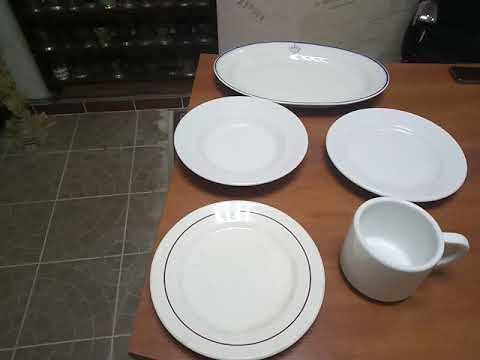 Немецкая посуда 3-го Рейха, посуда РКВМФ! - YouTube