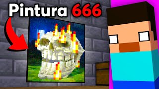 Probando mitos aterradores de Minecraft atrapado dentro de cuadros…