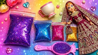 3 Minutes Satisfying with Unboxing Super Clay Shiny Toy ASMR Sounds ASMR Toys Kitchen set 