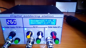 Самодельная паяльная станция.