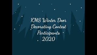 Winter Door Decorating 2020