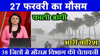 27 फरवरी का मौसम| today weather update, heat wave, #Mausam_ki_jankari #Lucknow_weather #आज_का_मौसम