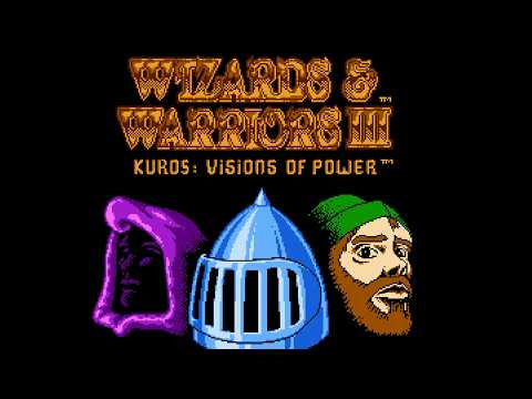 Wizards & Warriors III: Kuros: Visions of Power (NES) Playthrough longplay video game