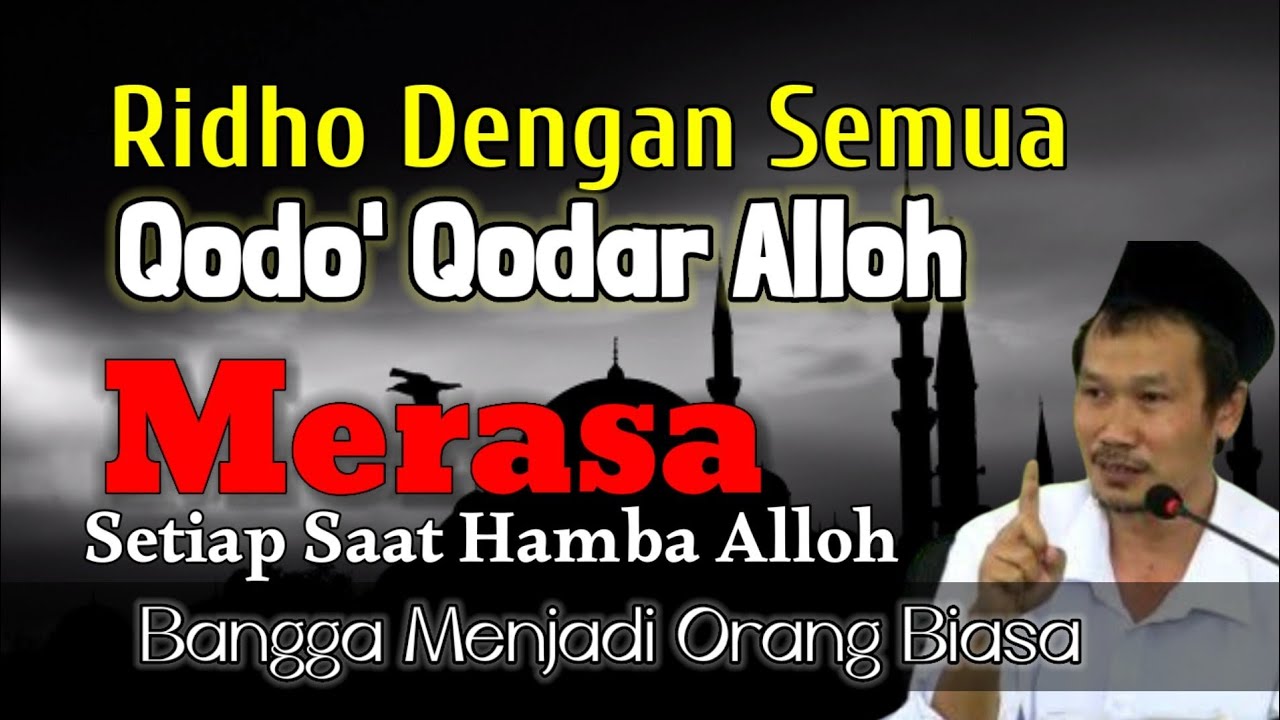 GUS BAHA || RIDHO DENGAN SEMUA QODO' QODAR ALLOH #gusbahaterbaru#ngajionline  @ngajigusbaha82
