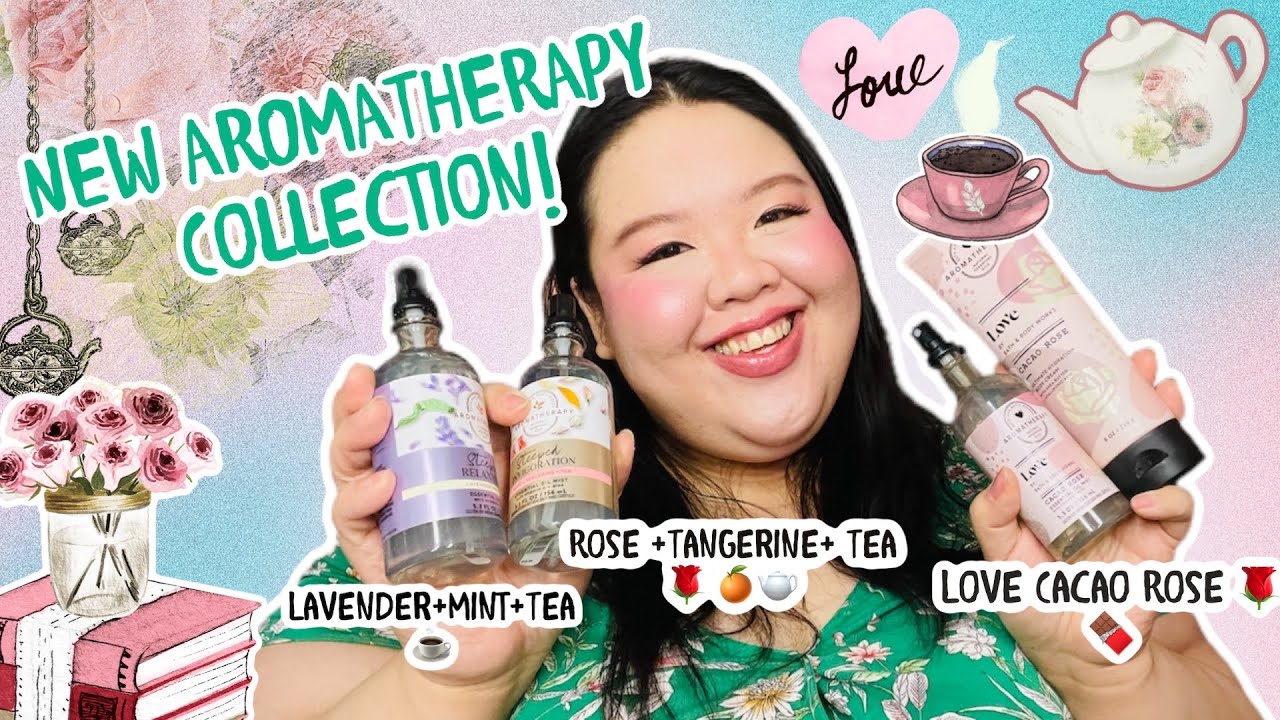 New! Bath & Body Works Aromatherapy Tea Collection + Love Cacao Rose