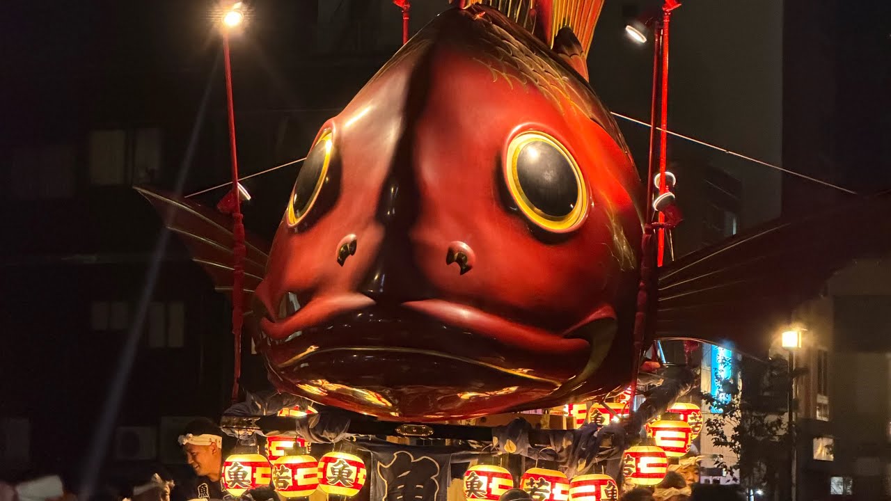 唐津くんち2025 宵曳山 宮島醤油角 全町