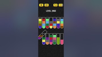 Water sort puzzle level 2893