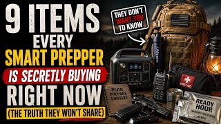 9 Items Every Smart Prepper Is Secretly Buying Right Now (The Truth They Won't Share)