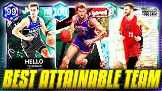*UPDATED* BEST ATTAINABLE TEAM YOU CAN BUILD RIGHT NOW IN NBA 2K26 MYTEAM!