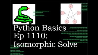 Python Basics Tutorial Leetcode Isomorphic String