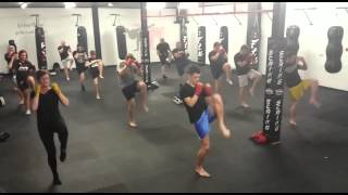 White Belt Grading K1 Kickboxing Beginners Class @