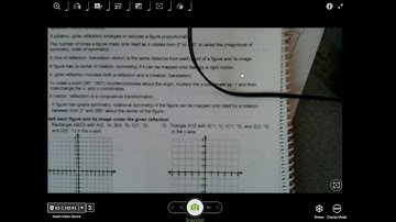 Geo Review Ch 9 Transformations