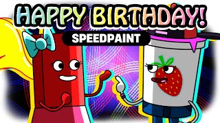 Happy Birthday @microwolf_23 ! - The Luckyland Show (Speedpaint)
Birthday art for Microwolf 23! Shes the voice actress of Yogurt and Brick for The Luckyland Show!
https://www.youtube.com/channel/UCmSCqG-oFLO4NjdJAKcTcdA
# WATCH THE LUCKYLAND SHOW!
https://www.youtube.com/playlist?list=PL8IPGbCyAfU1fuSI4ZnqzlPscMUIPnpfI
Music:
Stroll by Ikson
Discord:
https://discord.gg/rwQb2pBMGK
DeviantArt:
https://www.deviantart.com/ikkysubmits
Twitter:
https://twitter.com/ikkysubmits
Instagram
https://www.instagram.com/ikkysubmits/
#animation #indieanimation #indie #Indoanimation #Indonesiananimation #animasi #animasiindonesia #Comedy #comedyshow #TheLuckylandShow #TLS Happy Birthday @microwolf_23 ! - The Luckyland Show (Speedpaint)