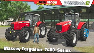 FS25 | Massey Ferguson 7400 Series - Farming Simulator 25 Mods Review QHD