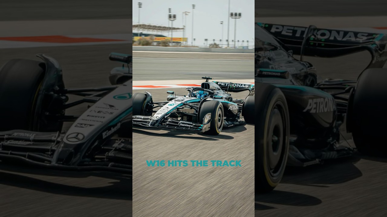 FIRST LOOK: George Russell UNLEASHES the Mercedes W16 on Track!  