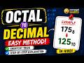Octal to Decimal Conversion in Hindi (Easy Method + Examples)