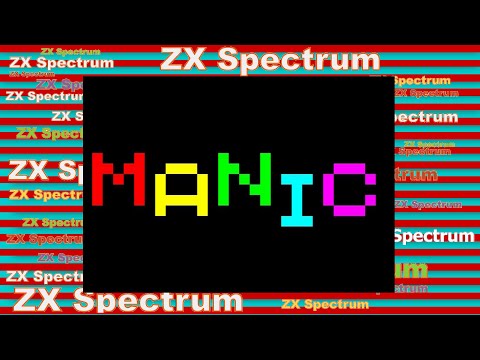 Старые игры на пк Manic Miner / retro gaming ZX Spectrum