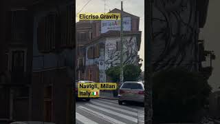 #Navigli, #Milan #Gravity🚶🏽[SUBSCRIBE & LIKE!]🚶🏽: Milan Italy Walking Tour[2022] First