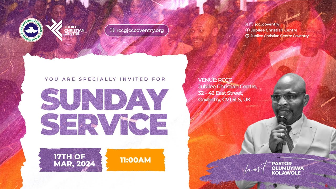 SUNDAY SERVICE 17TH MARCH 2024 - YouTube
