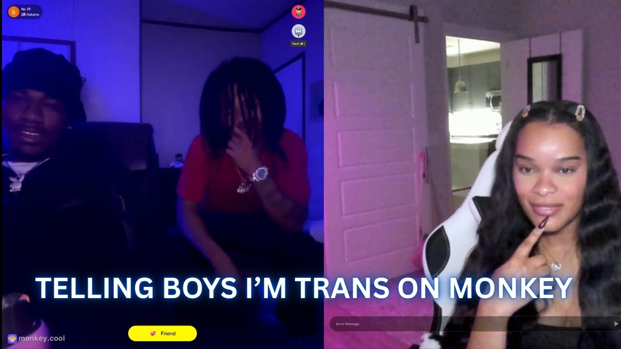 TELLING BOYS I'M TRANS ON MONKEY | PART 1