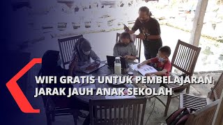 Wifi Gratis Untuk Pembelajaran Jarak Jauh
