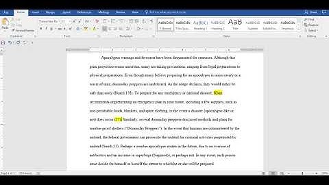 MLA In-Text Citations (8th ed.)