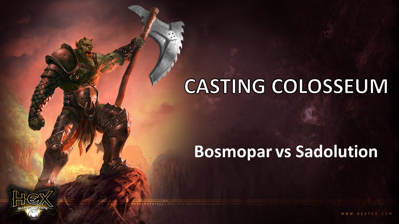 Casting Colosseum 2/5/2016 - Bosmopar vs Sadolution