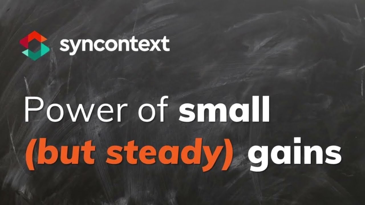 Think massive success requires massive action/investment?  Think again.