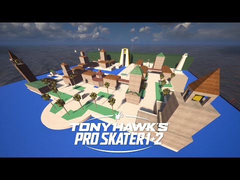 THPS 1+2 Create a Park: Delfino Plaza