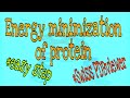 Energy Minimization Of Protein Using Swiss Pdbviewer