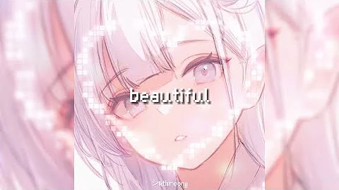 akon - beautiful (sped up)