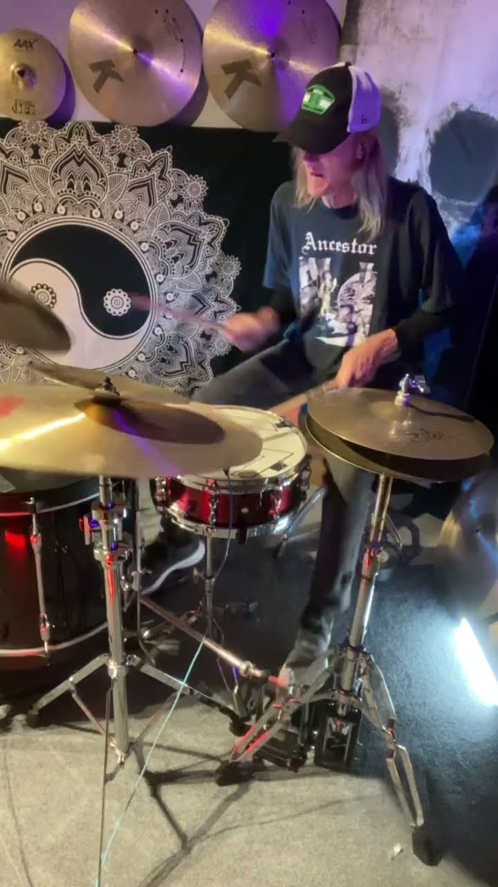 #drumperformance #austintexas #drumbash - Brian Foster playing drums, February 13, 2024