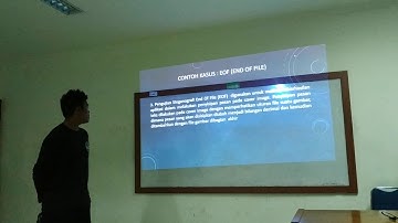 Teknik steganografi untuk penyembunyian pesan text menggunakan algoritma END OF FILE