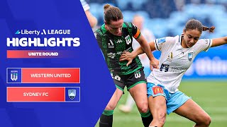Western United FC v Sydney FC - Highlights | Liberty A-League 2023-24 | Unite Round