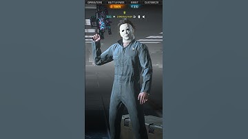 Michael Myers can snipe?!💀  #cod #videogame