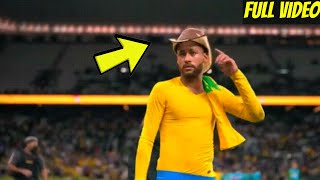 Neymar Jr Samba Dance With Cowboy Hats After Brazil's Win Over Columbia