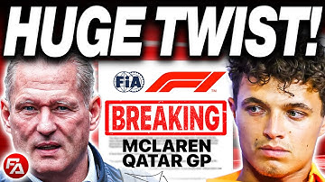Jos Verstappen JUST DROPPED a Bombshell on McLaren after SHOCKING STATEMENT Ahead of Qatar GP!