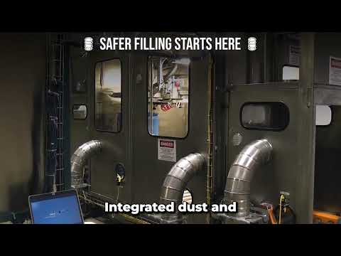 Hazardous Drum Filling System | Automated Containment for Safer Operations