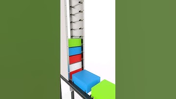 Box Stacking Mechanism Design and Animation | Solidworks | Keyshot | Industrial Design | CAD